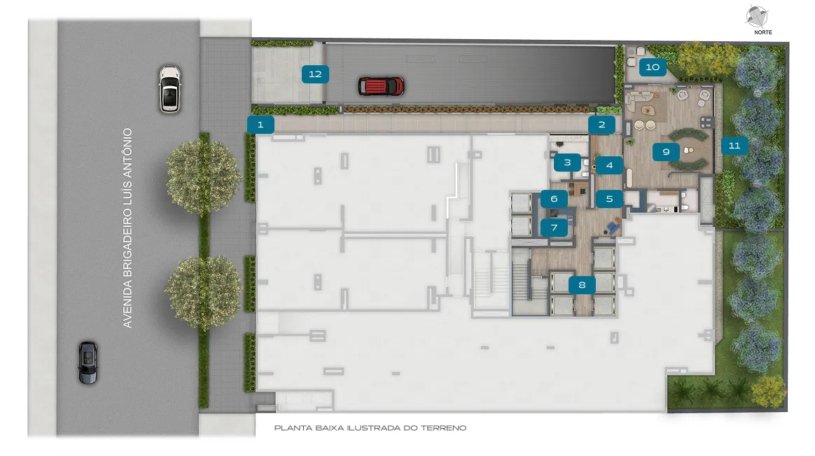 Studio à venda com 26m², 0 quartos sem vaga - 17
