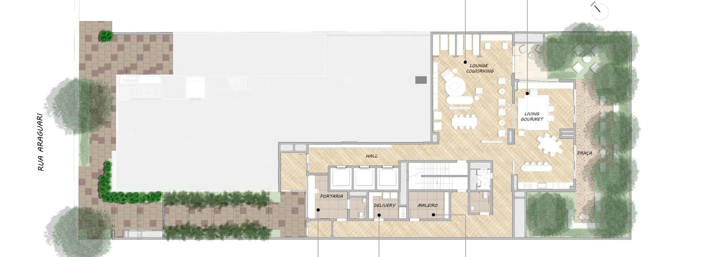 Apartamento à venda com 38m², 1 quarto sem vaga - 19