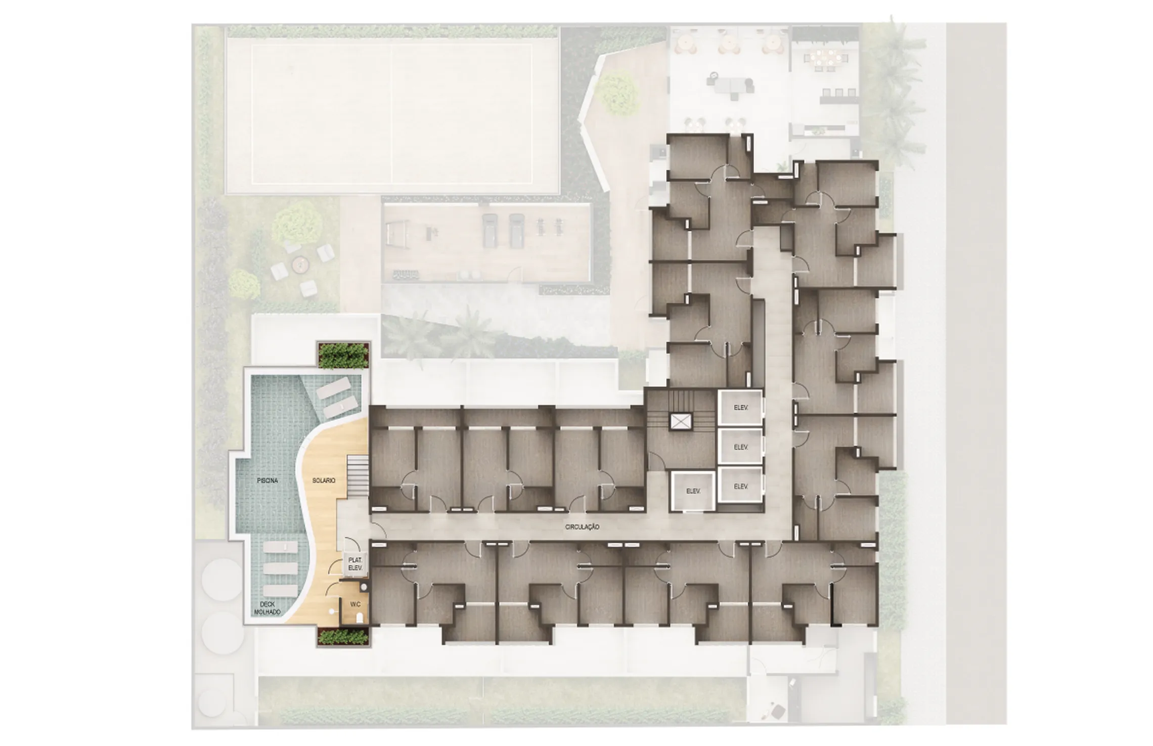 Apartamento à venda com 42m², 1 quarto sem vaga - 9