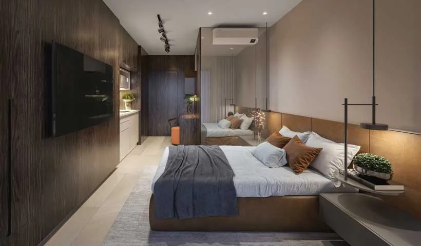 Studio à venda com 24m², 0 quartos sem vaga - 1