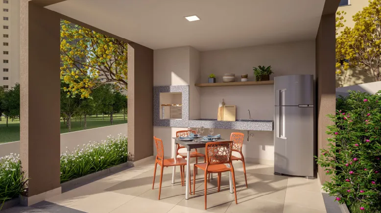 Apartamento à venda com 32m², 2 quartos sem vaga - 1