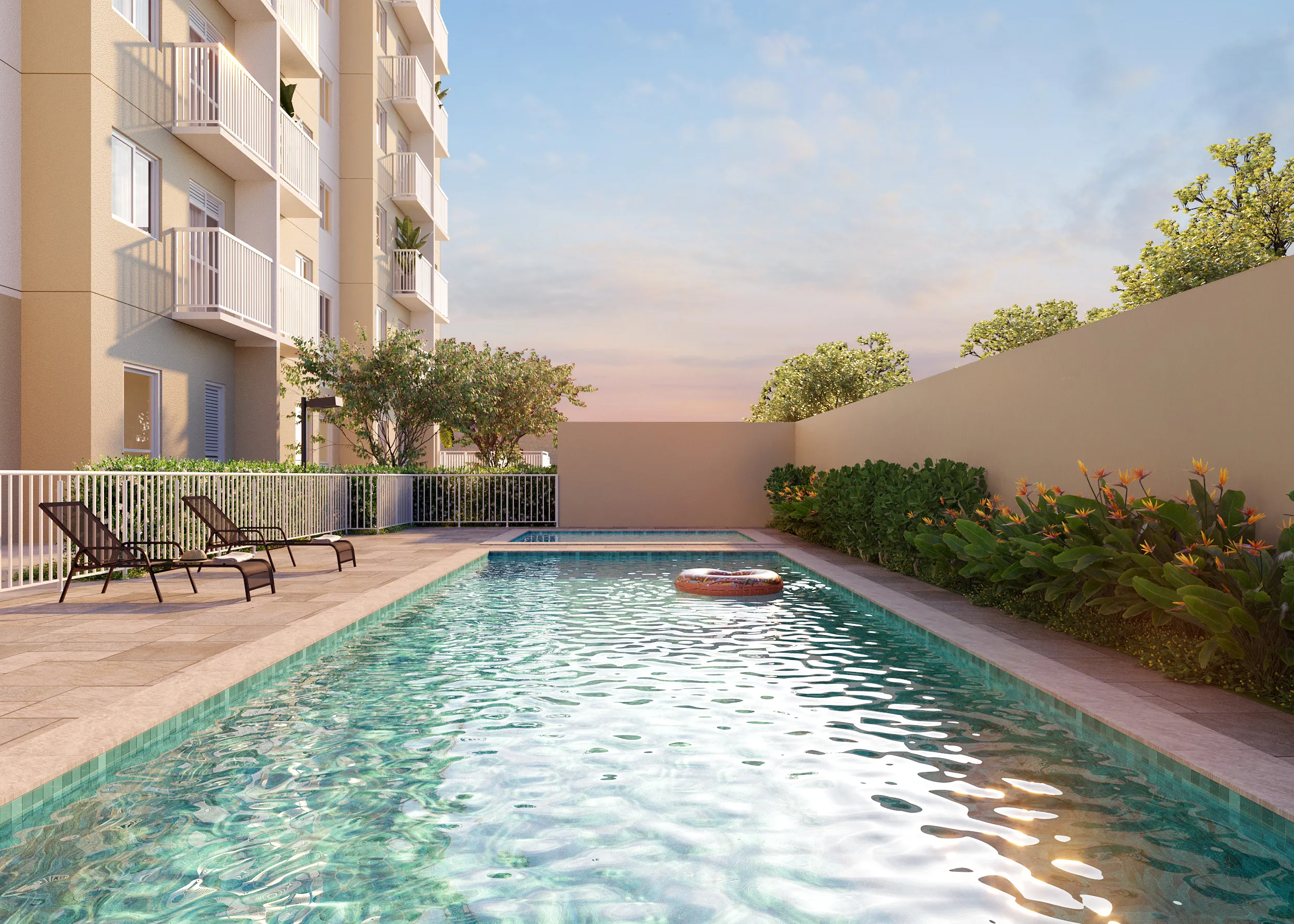 Apartamento à venda com 34m², 2 quartos sem vaga - 1