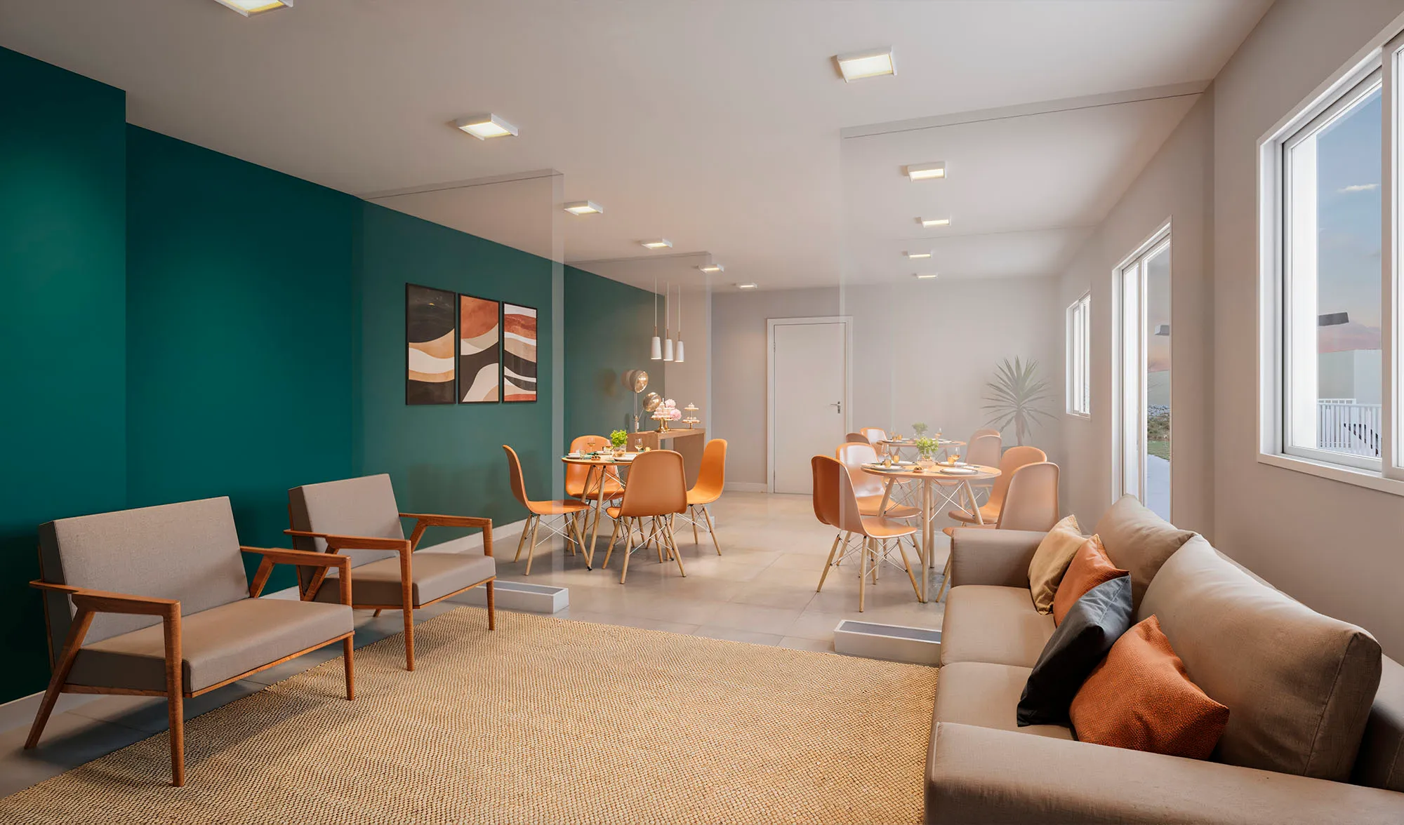 Apartamento à venda com 34m², 2 quartos sem vaga - 2