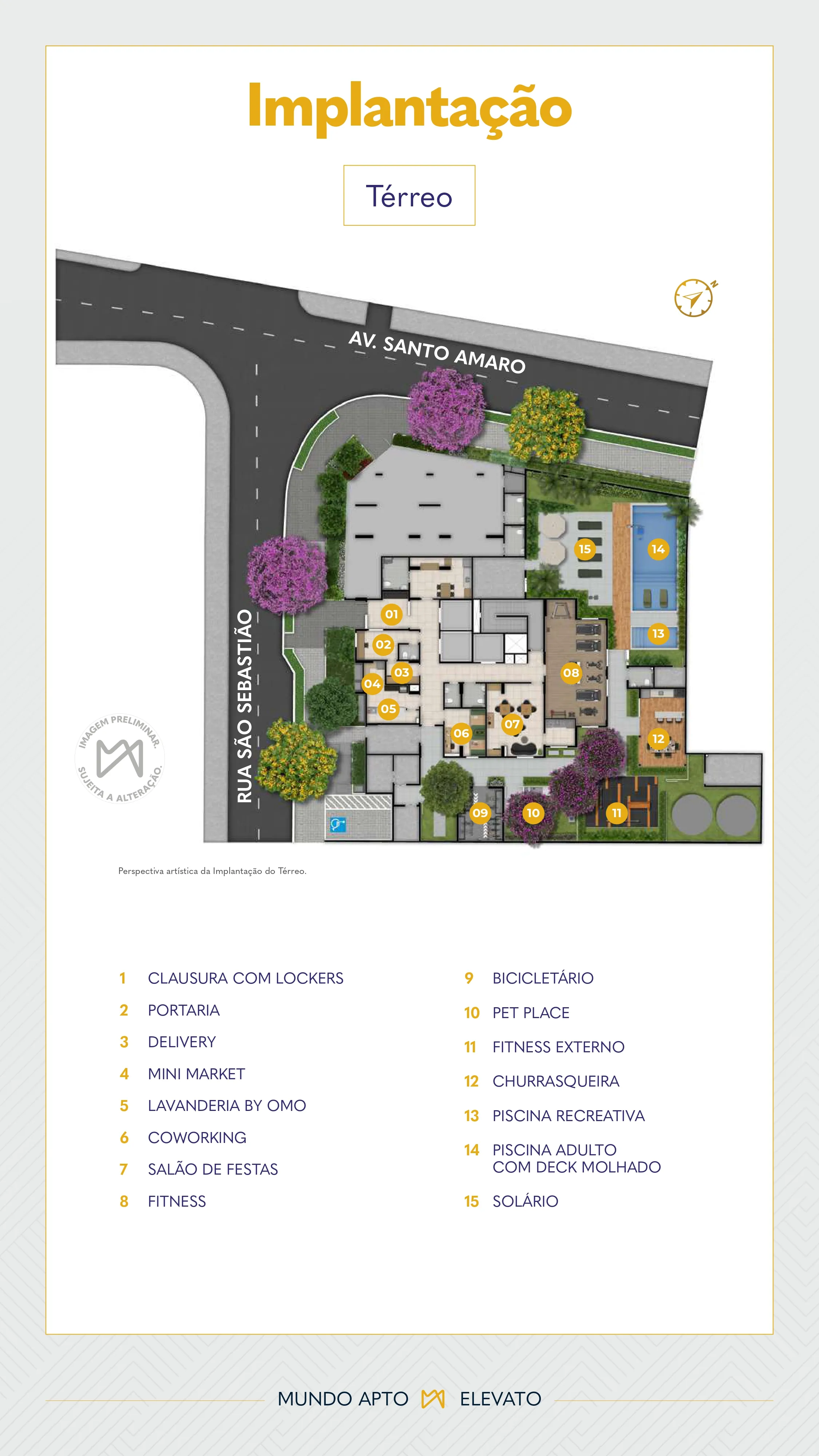 Apartamento à venda com 25m², 1 quarto sem vaga - 16