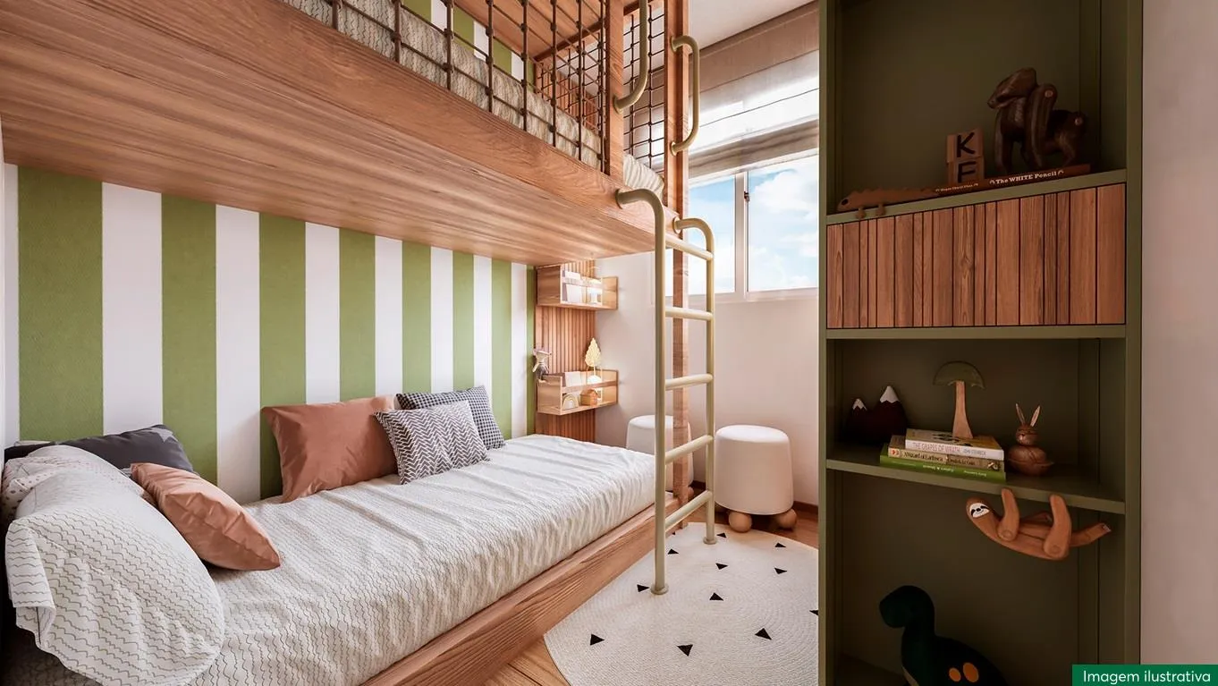 Apartamento à venda com 32m², 2 quartos sem vaga - 1