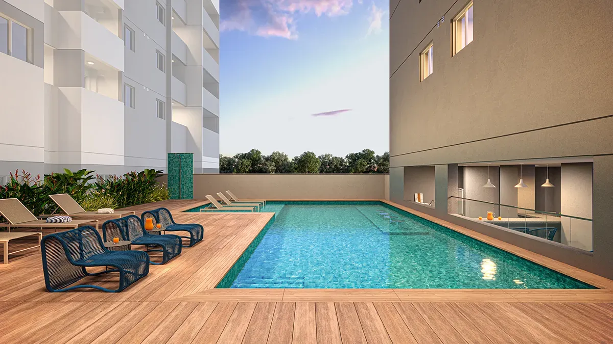 Apartamento à venda com 34m², 2 quartos sem vaga - 0