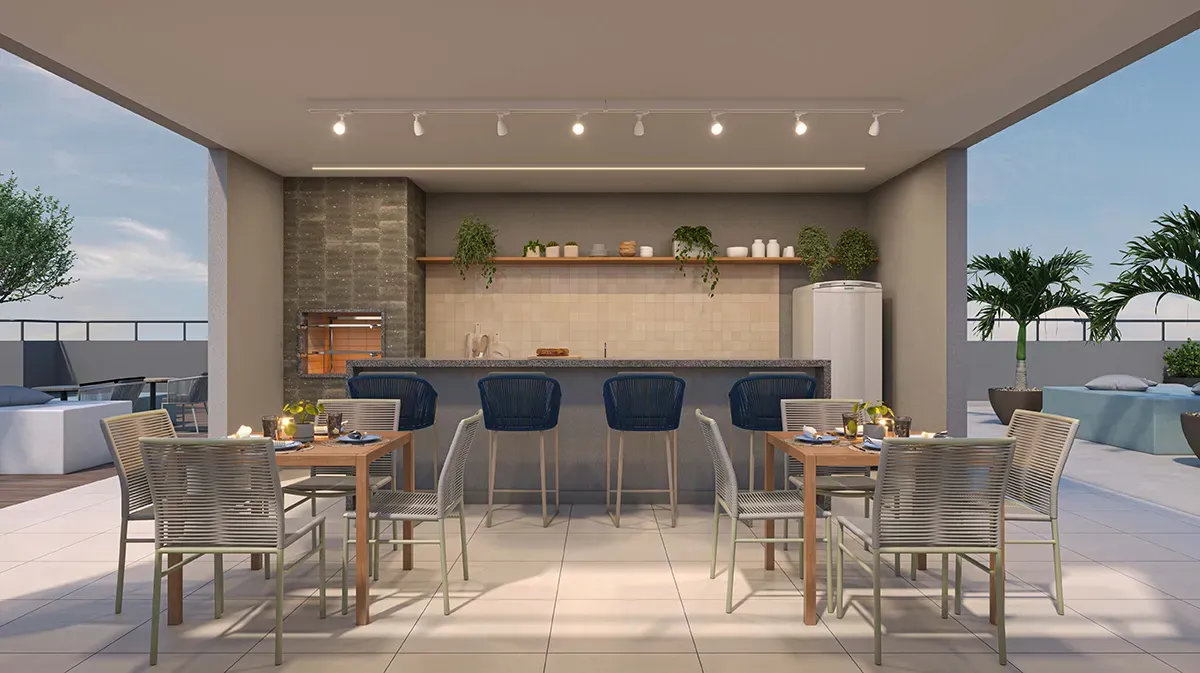 Apartamento à venda com 34m², 2 quartos sem vaga - 2