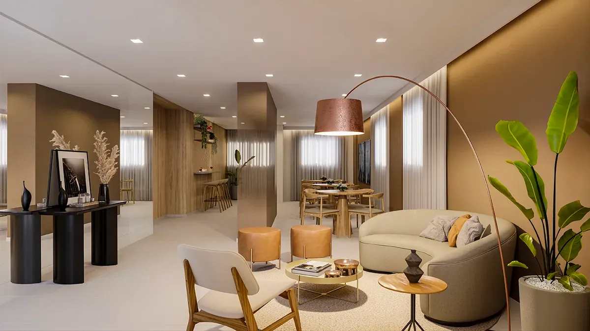 Apartamento à venda com 34m², 2 quartos sem vaga - 5