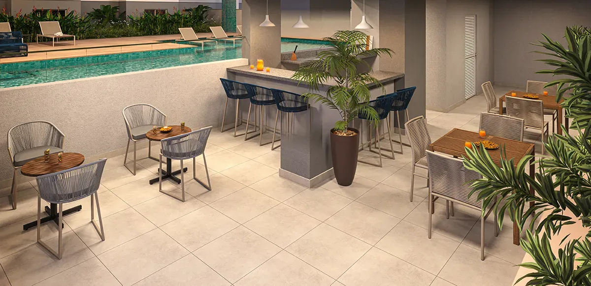 Apartamento à venda com 34m², 2 quartos sem vaga - 15