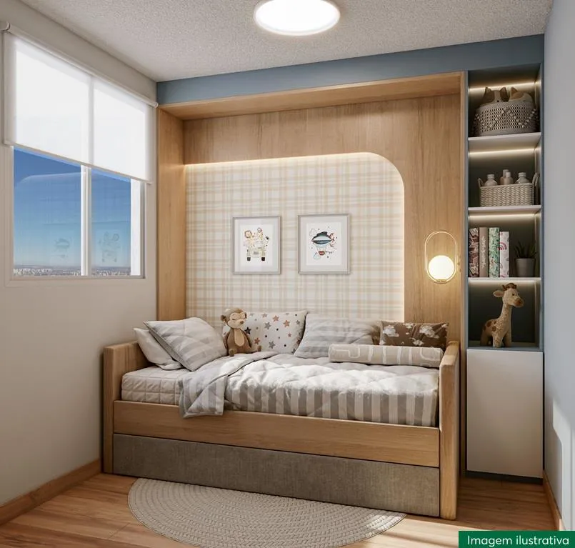 Apartamento à venda com 33m², 2 quartos sem vaga - 2