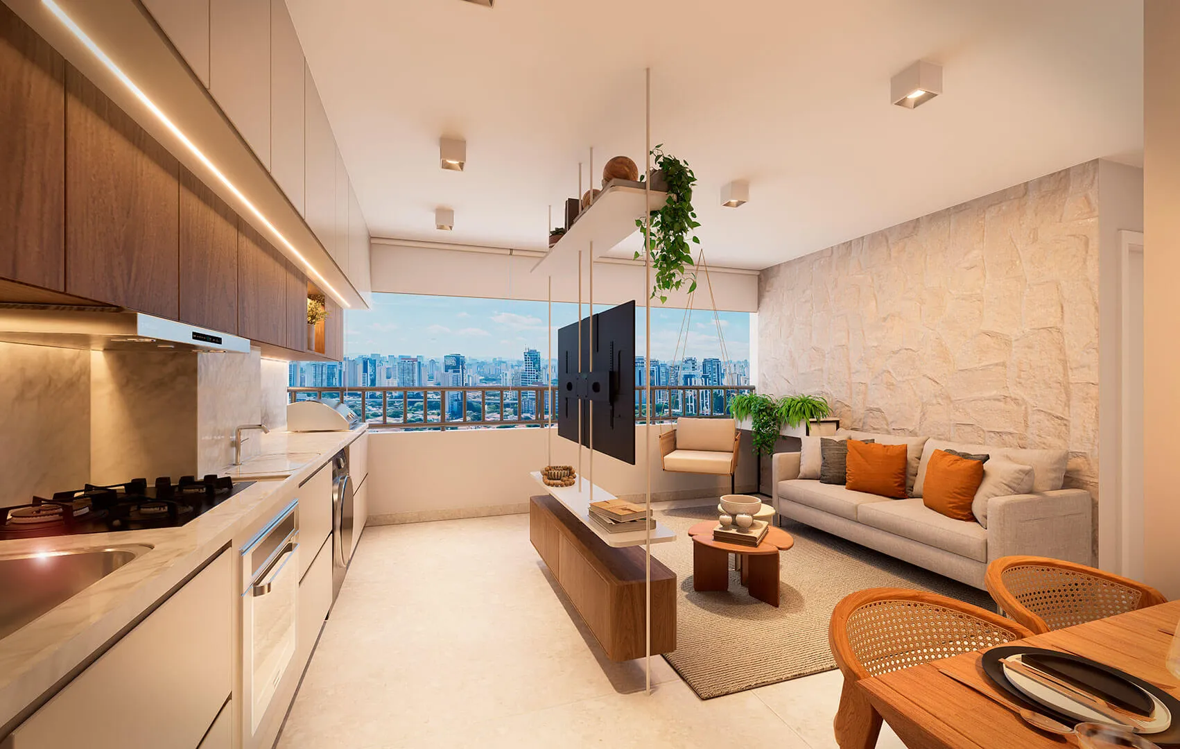 Apartamento à venda com 41m², 2 quartos com vaga - 0