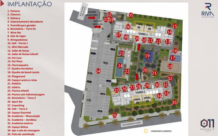Apartamento à venda com 41m², 2 quartos com vaga - 27