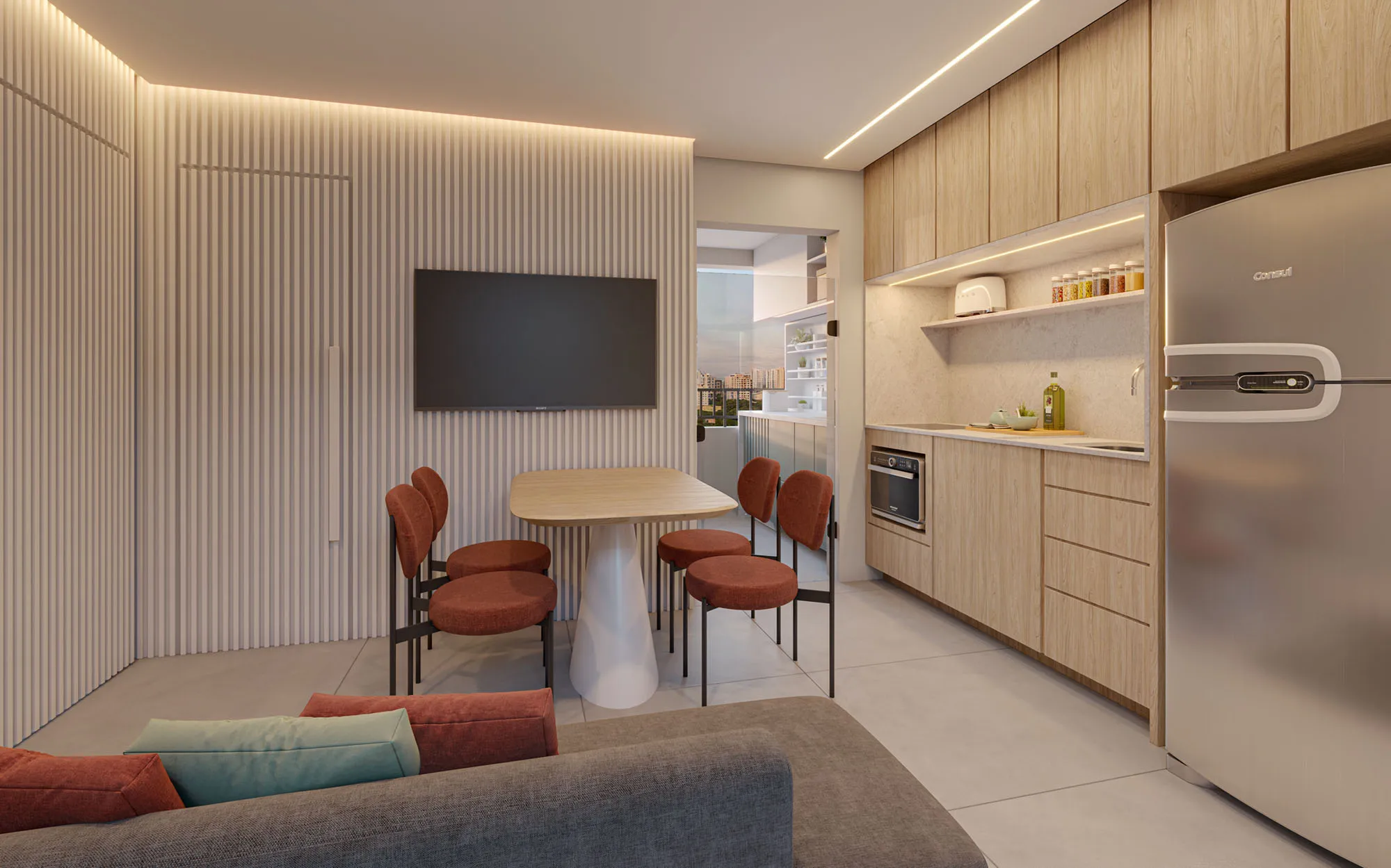 Apartamento à venda com 34m², 2 quartos sem vaga - 0