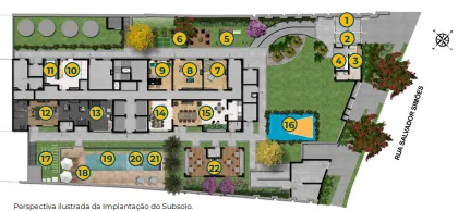 Apartamento à venda com 25m², 1 quarto sem vaga - 22
