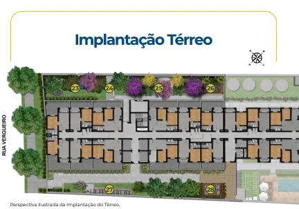 Apartamento à venda com 25m², 1 quarto sem vaga - 21