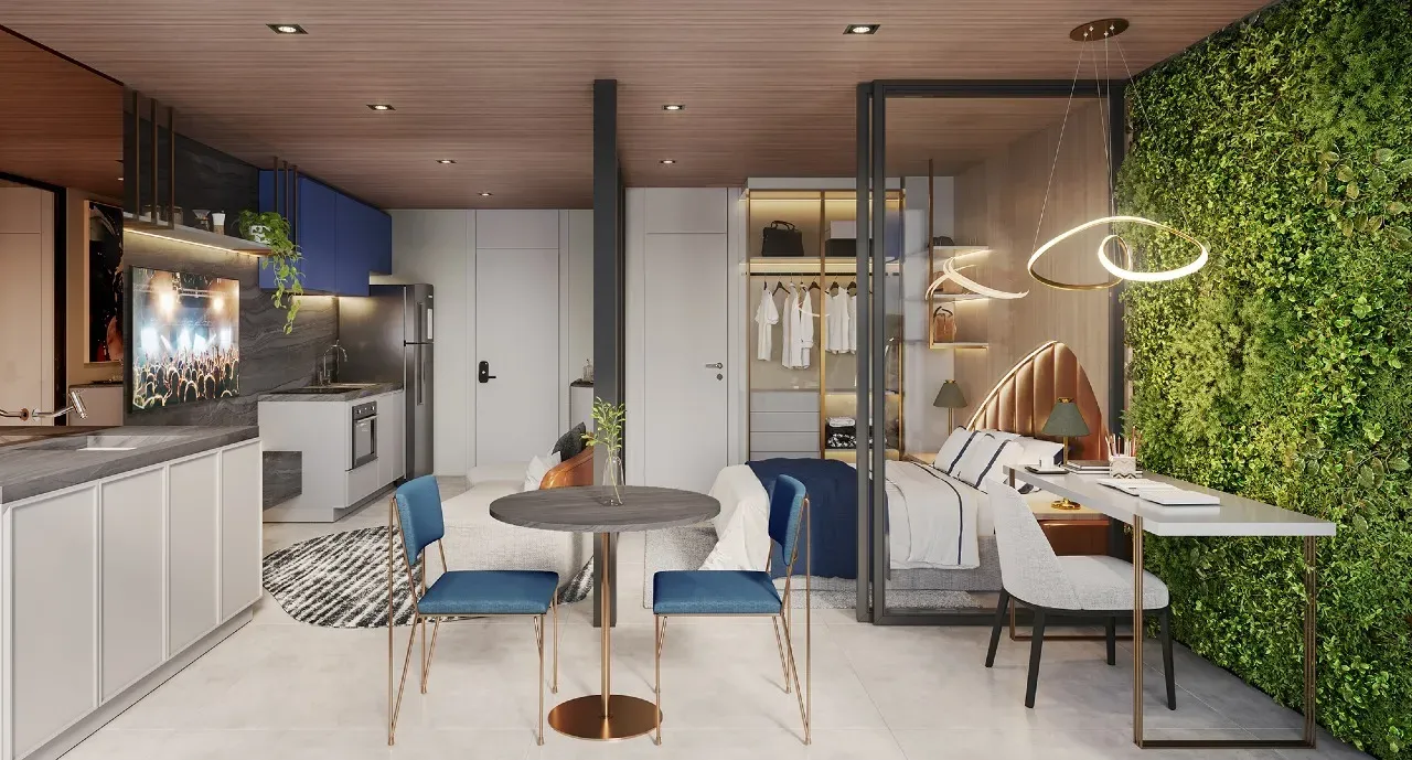 Studio à venda com 25m², 0 quartos sem vaga - 7