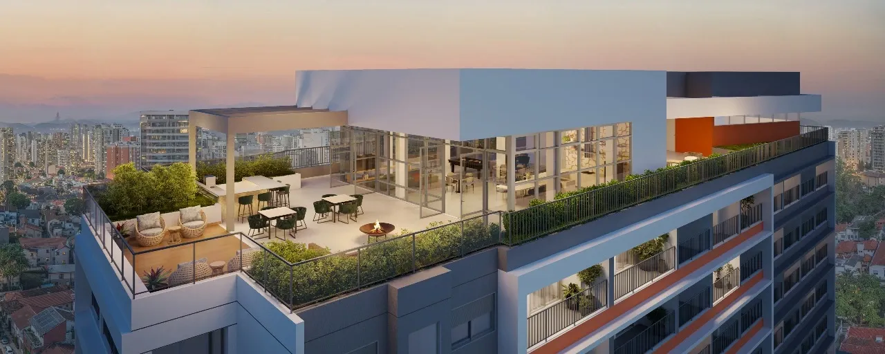 Apartamento à venda com 33m², 1 quarto sem vaga - 15