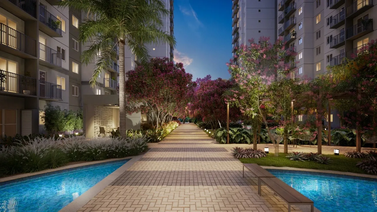 Apartamento à venda com 37m², 2 quartos sem vaga - 1