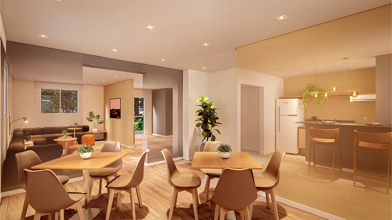 Apartamento à venda com 37m², 2 quartos sem vaga - 6