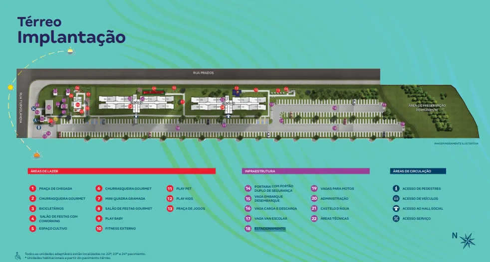 Apartamento à venda com 32m², 2 quartos com vaga - 7