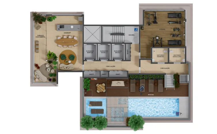 Apartamento à venda com 80m², 2 quartos com vaga - 12