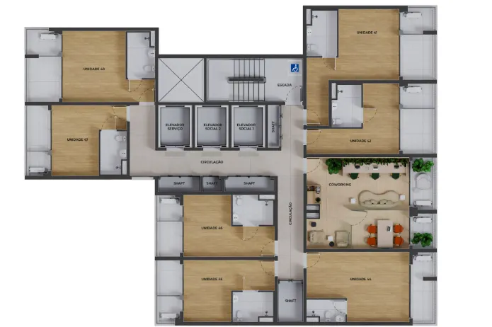 Apartamento à venda com 80m², 2 quartos com vaga - 13