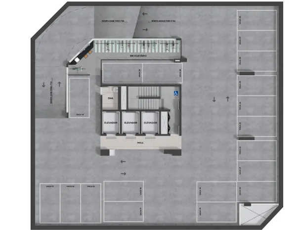 Apartamento à venda com 80m², 2 quartos com vaga - 15
