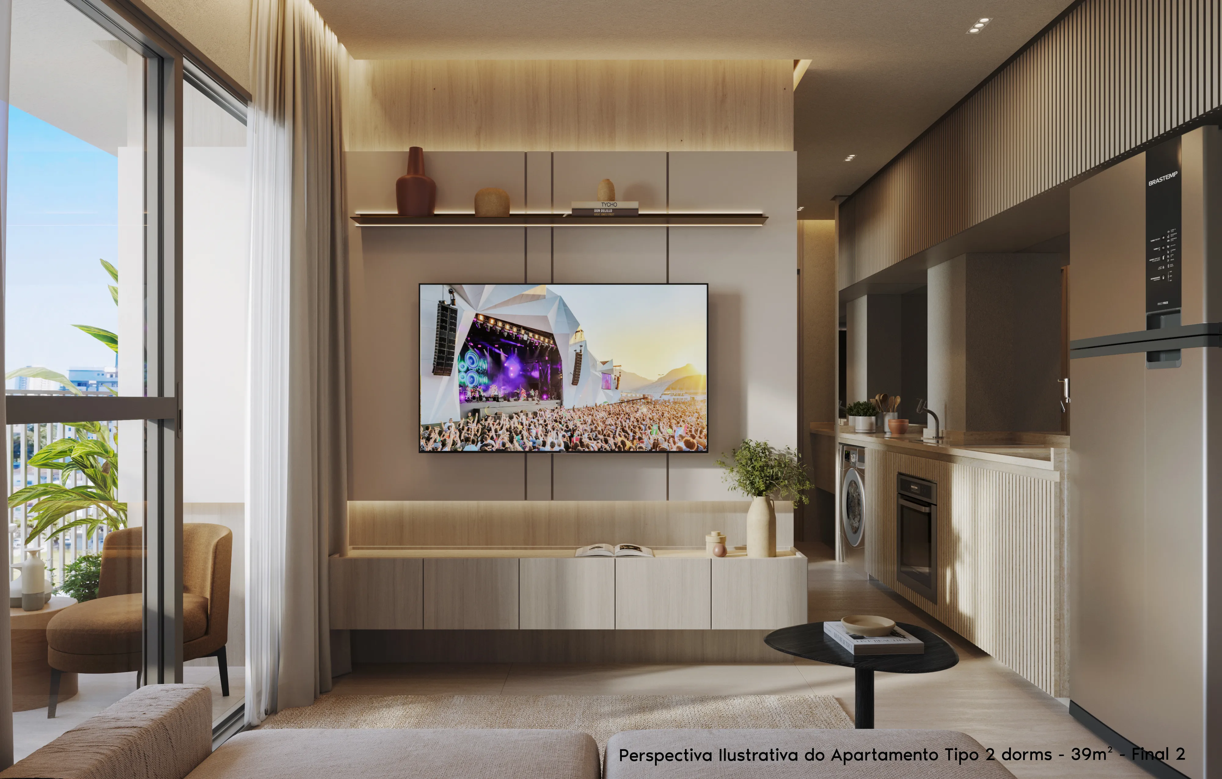 Apartamento à venda com 39m², 2 quartos sem vaga - 0