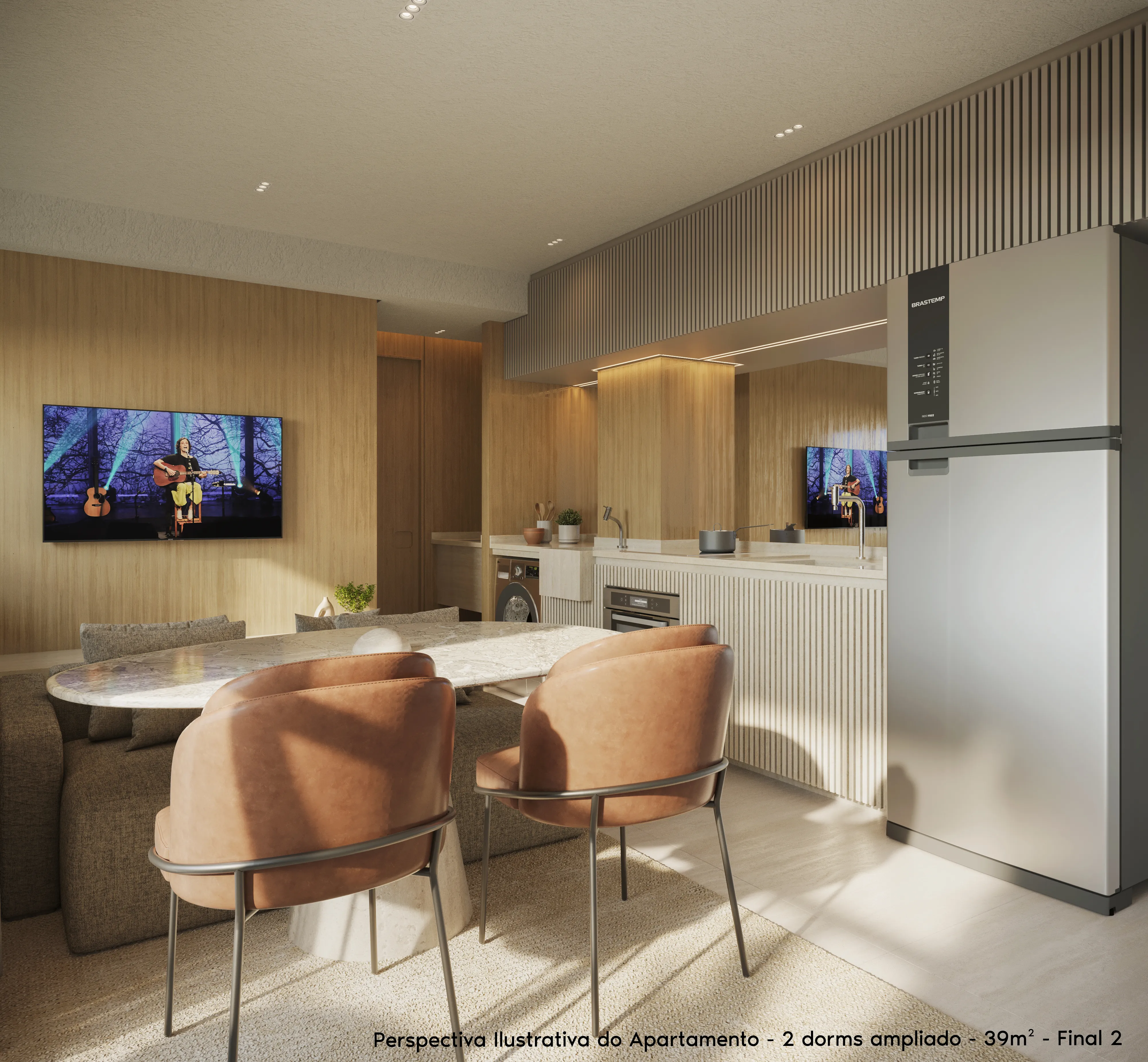 Apartamento à venda com 39m², 2 quartos sem vaga - 1