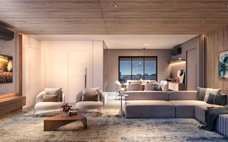 Apartamento à venda com 132m², 3 quartos com vaga - 0