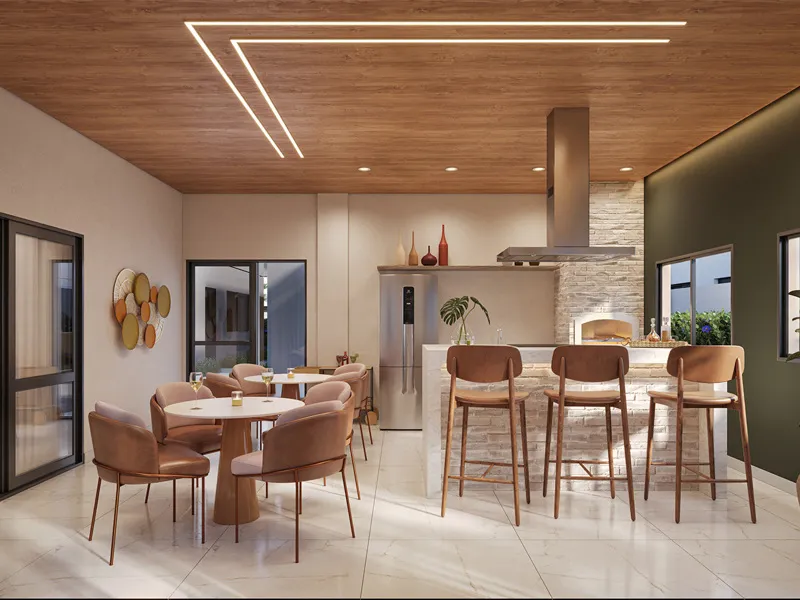 Apartamento à venda com 37m², 2 quartos sem vaga - 5