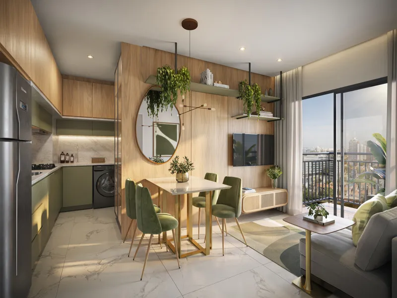 Apartamento à venda com 37m², 2 quartos sem vaga - 0