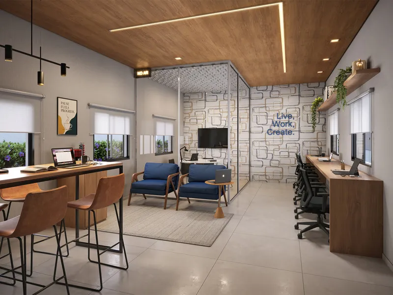 Apartamento à venda com 37m², 2 quartos sem vaga - 13