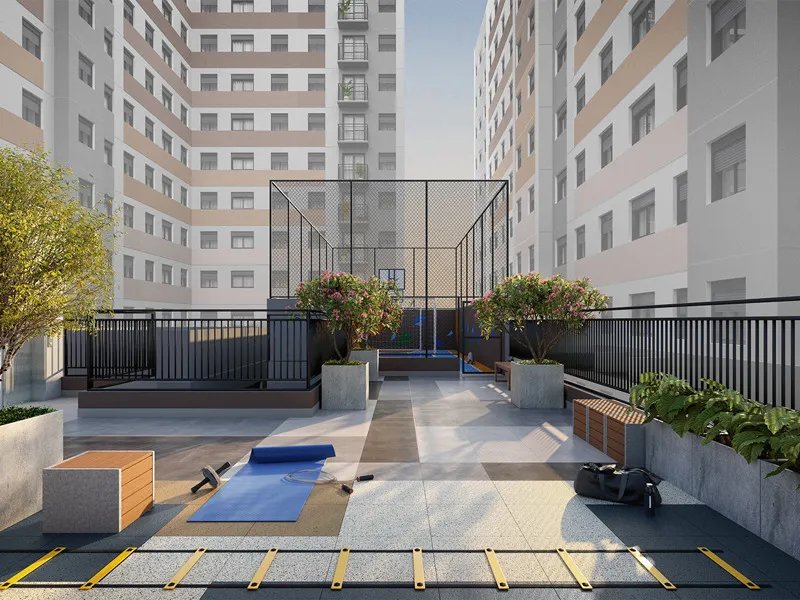 Apartamento à venda com 37m², 2 quartos sem vaga - 20