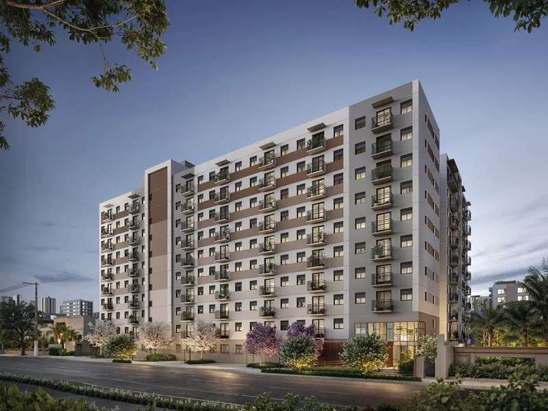 Apartamento à venda com 37m², 2 quartos sem vaga - 23