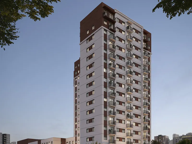 Apartamento à venda com 41m², 2 quartos sem vaga - 17