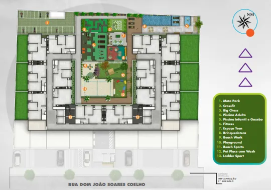 Apartamento à venda com 37m², 2 quartos sem vaga - 26