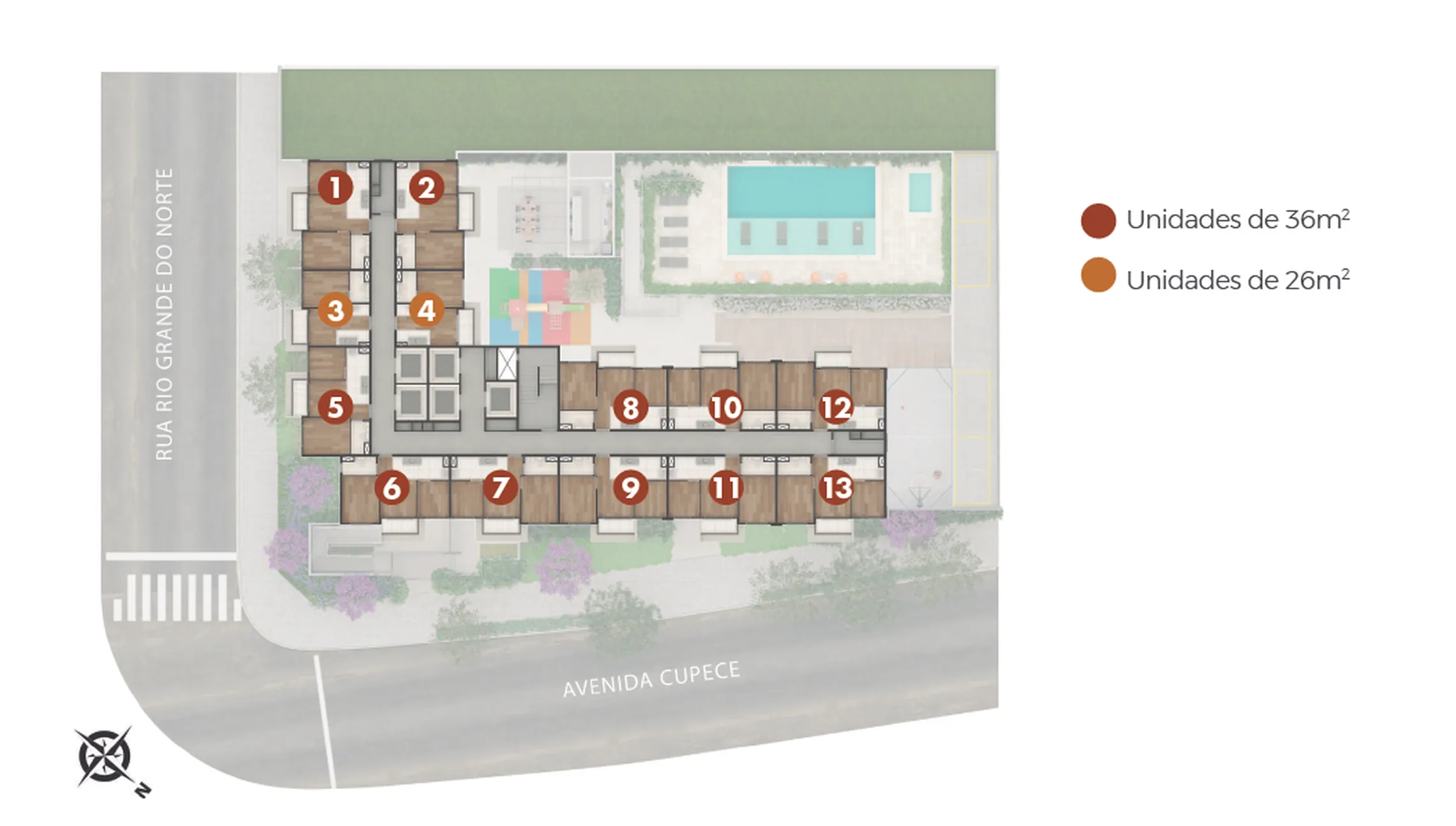 Apartamento à venda com 36m², 2 quartos com vaga - 19