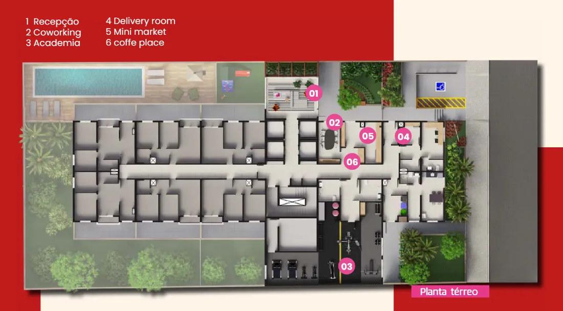 Apartamento à venda com 36m², 2 quartos sem vaga - 16