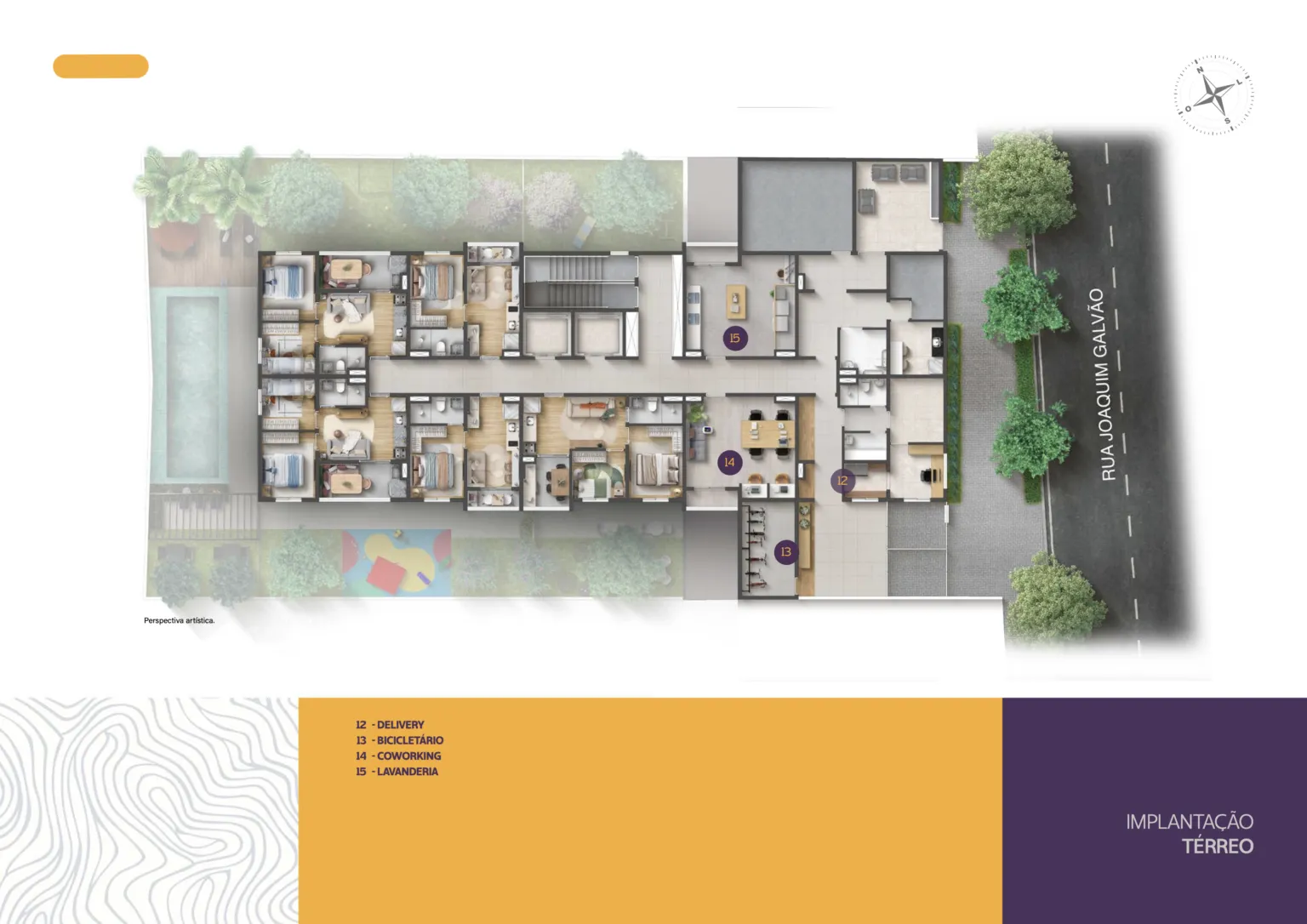 Apartamento à venda com 35m², 2 quartos sem vaga - 14