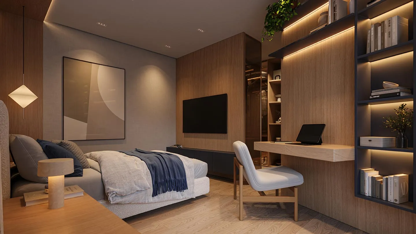 Apartamento à venda com 95m², 3 quartos com vaga - 1