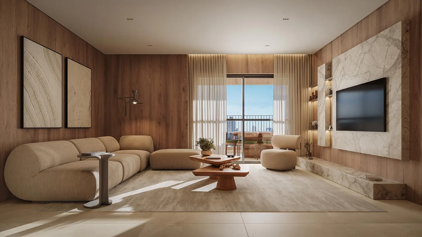 Apartamento à venda com 95m², 3 quartos com vaga - 4