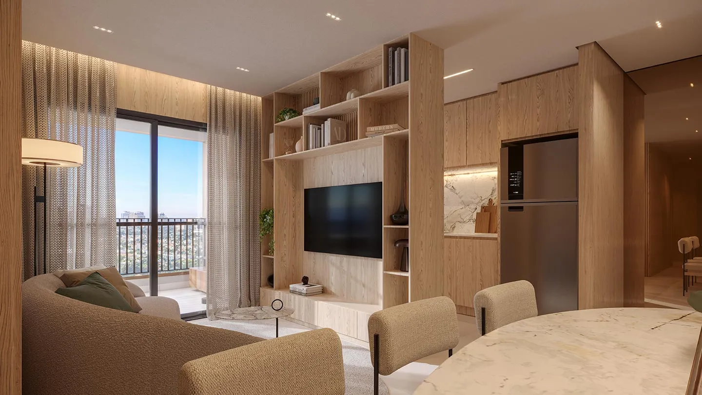 Apartamento à venda com 95m², 3 quartos com vaga - 3