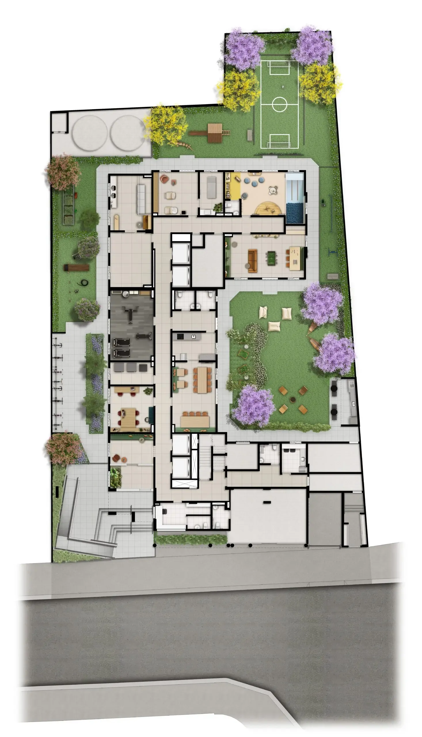 Apartamento à venda com 40m², 3 quartos sem vaga - 23