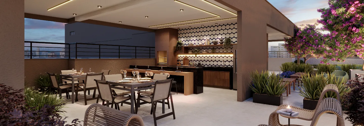 Apartamento à venda com 37m², 2 quartos sem vaga - 1