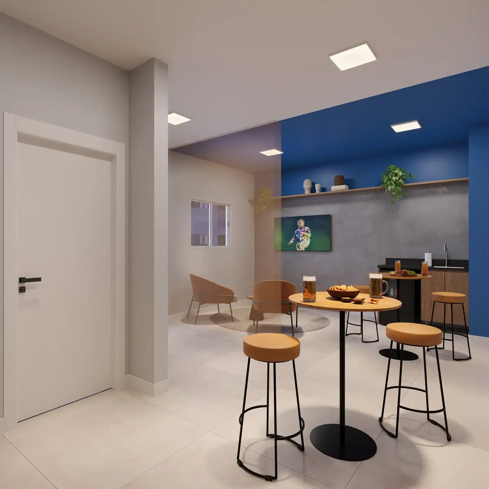 Apartamento à venda com 27m², 1 quarto sem vaga - 2