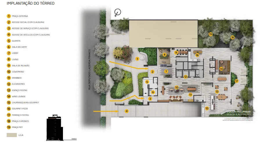 Apartamento à venda com 47m², 1 quarto sem vaga - 14