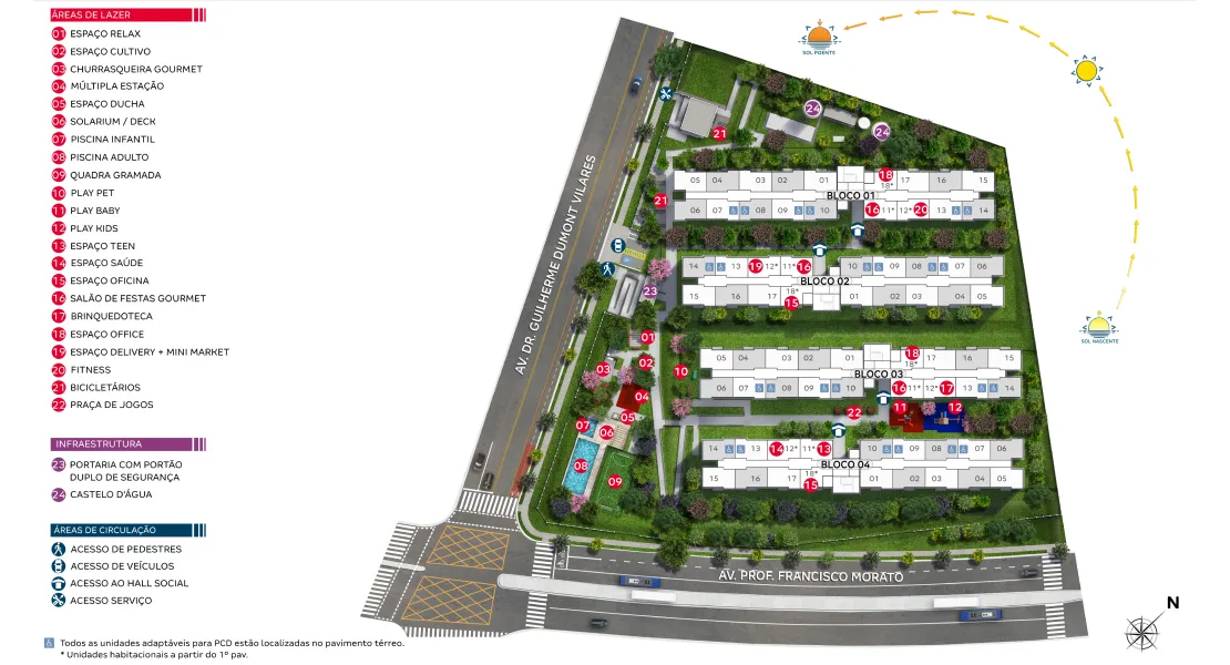 Apartamento à venda com 31m², 2 quartos sem vaga - 12