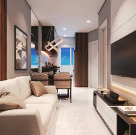 Apartamento à venda com 36m², 2 quartos sem vaga - 0