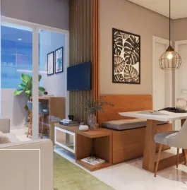 Apartamento à venda com 36m², 2 quartos sem vaga - 1